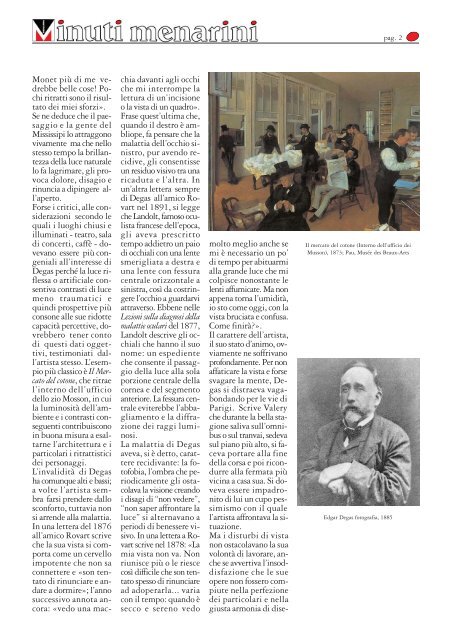 293 Arte e handicap visivo in Degas - Fondazione Internazionale ...