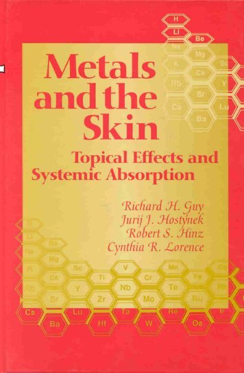 Metals andthe Skin Topical Effects and Systemic ... - DermaAmin