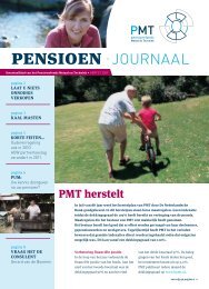 pensioen â¢ journaal - Pensioenfonds Metaal en Techniek