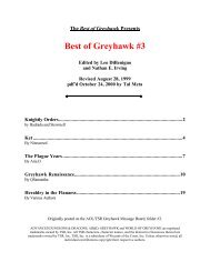 Best of Greyhawk #3