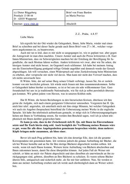 Brief vom 4.8.1957 / PDF
