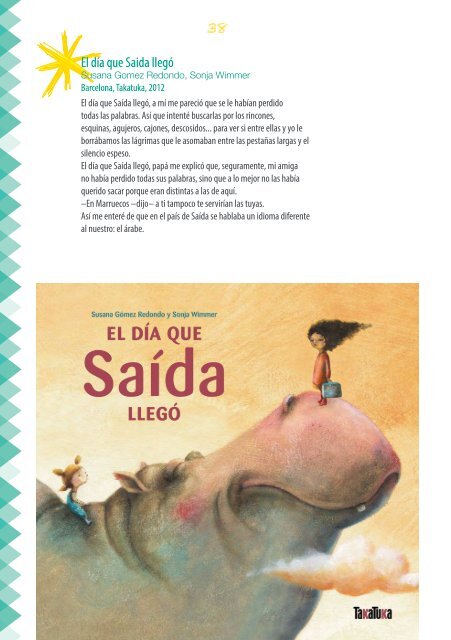 Guía de lectura infantil La mochila violeta