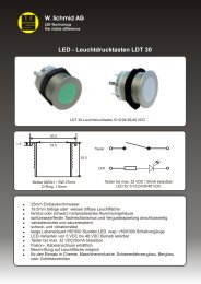 Datenblatt LDT 30 Deutsch - LED