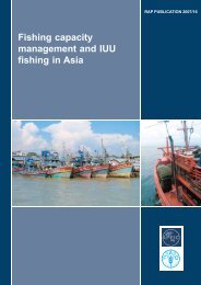 Fishing capacity management and IUU fishing in Asia - FAO.org