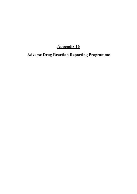 2005 Edition Report on Drug Administration Procedure & Practices ...