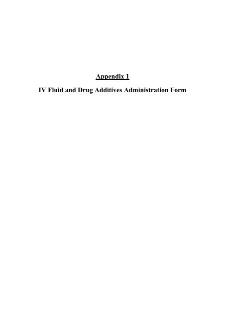 2005 Edition Report on Drug Administration Procedure & Practices ...