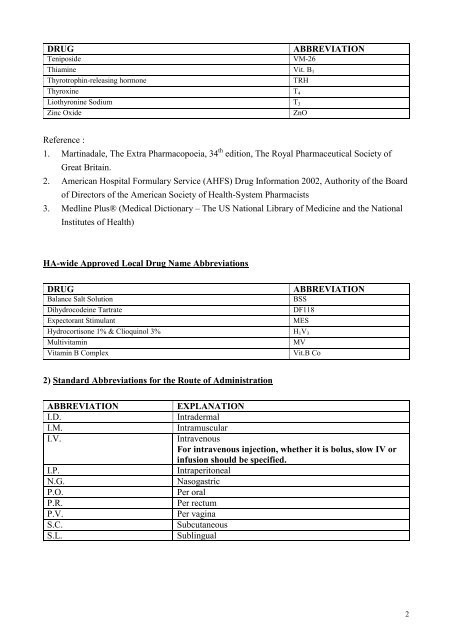 2005 Edition Report on Drug Administration Procedure & Practices ...