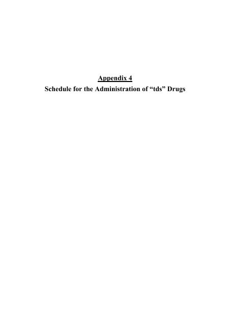 2005 Edition Report on Drug Administration Procedure & Practices ...