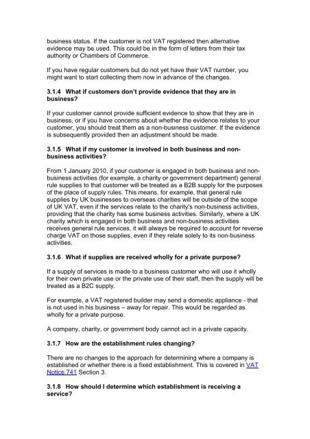 cross border vat changes 2010 - HM Revenue & Customs