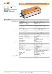 Teknik katalog BF24 - Belimo