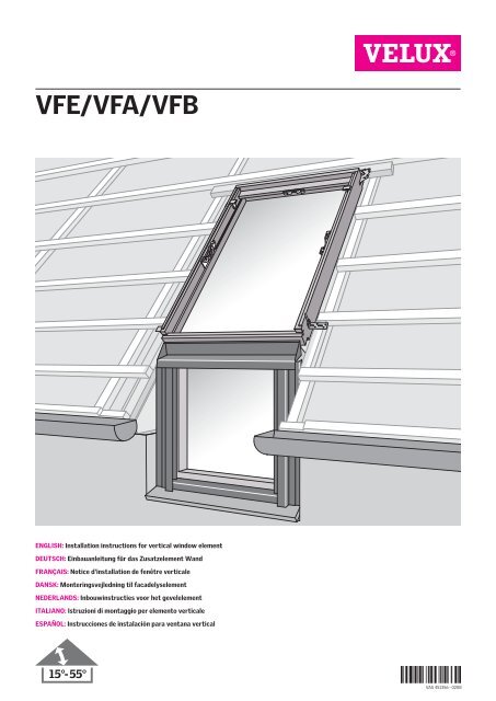 Gevelelement - type VFE/VFA/VFB - Velux