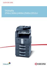 TASKalfa 250ci/300ci/400ci/500ci/552ci - Kyostatics.net