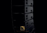 Full line catalog 2008 - MIDAS ProSound