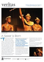 A Spear is Born - Dominican Convent School