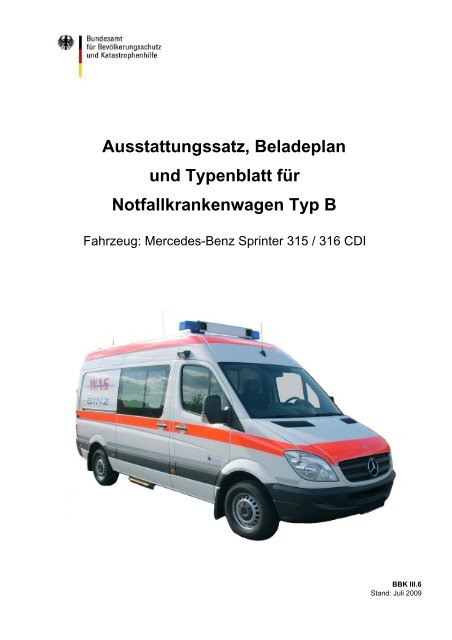 KTW Typ B - Sicherheit