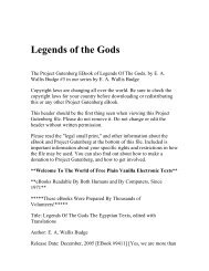 Legends of the Gods - Umnet