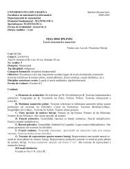 Teoria elementara a numerelor(curs si seminar, Ciclul I: Licenta ...