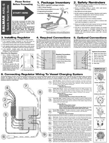 ARS-5 12-Volt Regulator - Balmar