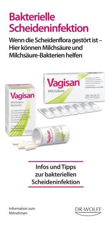 BroschÃƒÂ¼re - Bakterielle Scheideninfektion - Vagisan