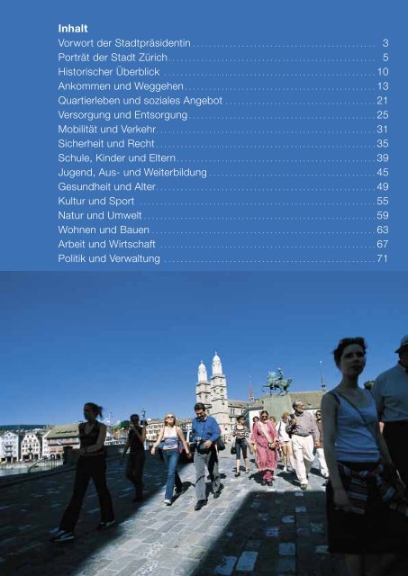 Zürich für Sie - vollständige Version (PDF, 67 Seiten - Stadt Zürich