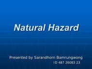 Natural Hazard