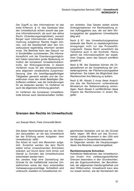 Journal Berlin-Budapest 2002 - Heinrich - Humboldt-UniversitÃ¤t zu ...