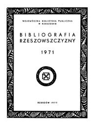 nr - WojewÃ³dzka i Miejska Bilioteka Publiczna w Rzeszowie