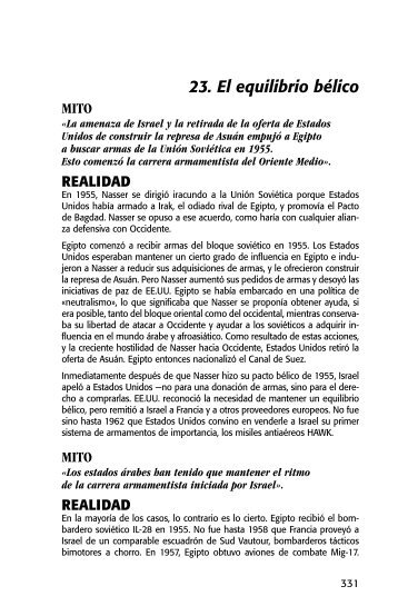 23. El equilibrio bélico - Jewish Virtual Library