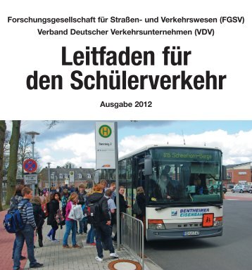 Leitfaden für den Schülerverkehr