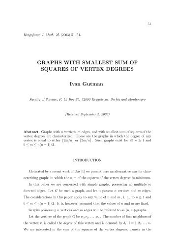 Graphs with smallest sum of squares of vertex degrees