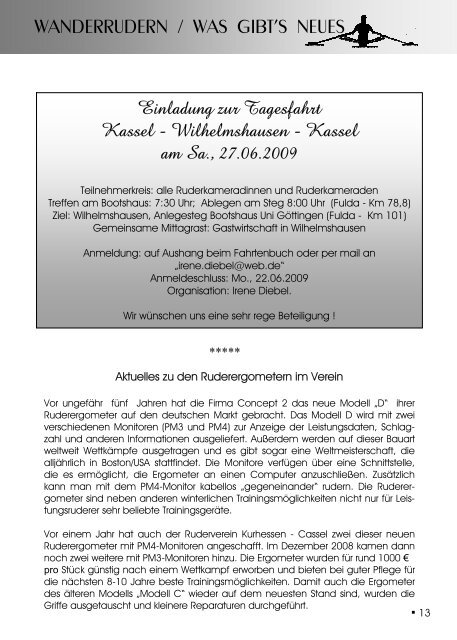 Bootshaus take a look - Ruderverein Kurhessen-Cassel e.V.
