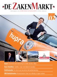 Hupra: Gezonde automatisering en snelle service ... - De Zakenmarkt