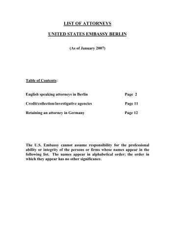 DEPOSITIONS at the U.S. CONSULATE GENERAL ... - Germany DEPOSITIONS at the U.S. CONSULATE GENERAL ... - Germany