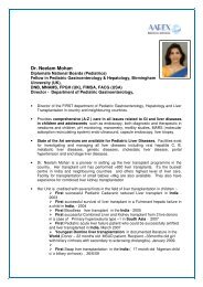 Dr. Neelam Mohan - Surgery in India