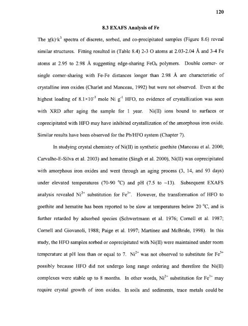 Heavy metal adsorption on iron oxide and iron oxide-coated silica ...