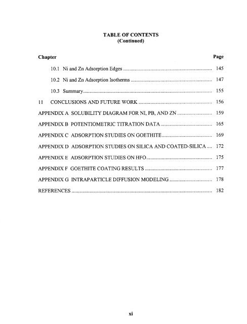 Heavy metal adsorption on iron oxide and iron oxide-coated silica ...