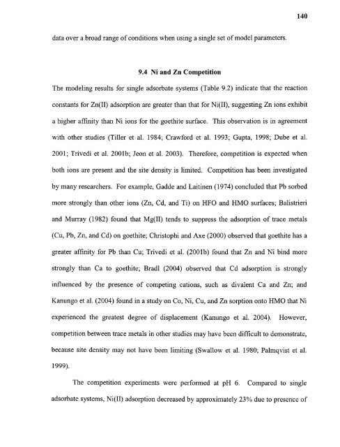 Heavy metal adsorption on iron oxide and iron oxide-coated silica ...