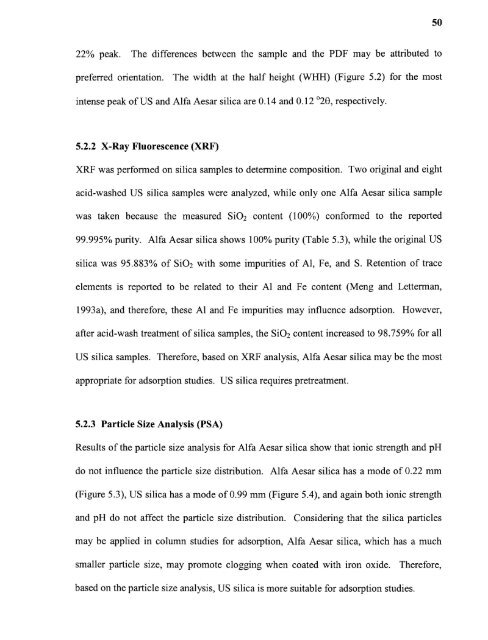 Heavy metal adsorption on iron oxide and iron oxide-coated silica ...