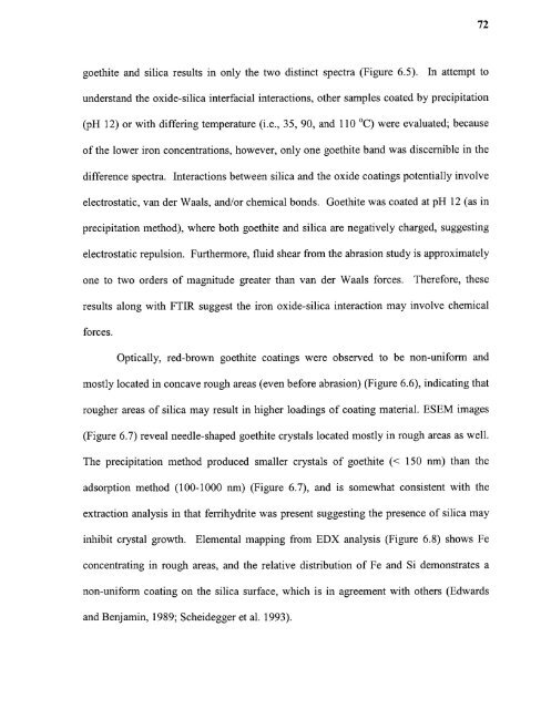 Heavy metal adsorption on iron oxide and iron oxide-coated silica ...