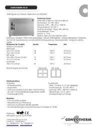 Datenblatt CONVOTHERM AR 28 - apetito