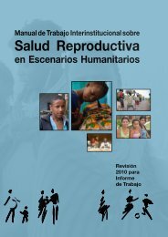 Salud Reproductiva - IAWG