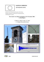 (Italy) Earthquake of 24 November 2004: A Field Report