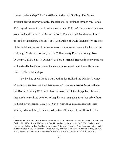 ORIGINAL PETITION FOR WRIT OF HABEAS CORPUS OR, IN THE ...