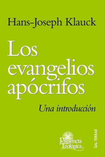 Los evangelios apÃ³crifos - Editorial Sal Terrae