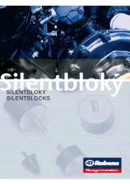 Katalog Silentbloky