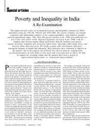 Poverty and Inequality in India: a Reexamination - Princeton University