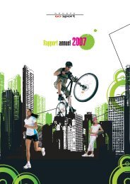 Rapport annuel 2007 - Groupe Go Sport