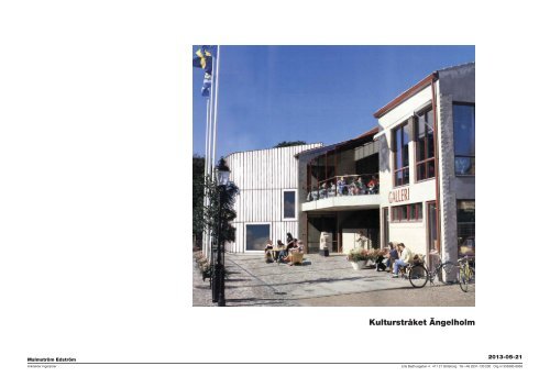 Presentation av Kulturstråket Ängelholm, 3,78 MB - Ängelholms ...