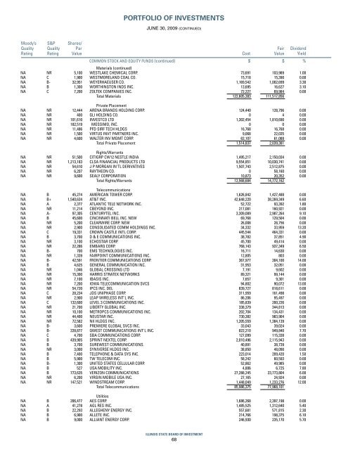 Annual Report PDF file 2009 - State of Illinois