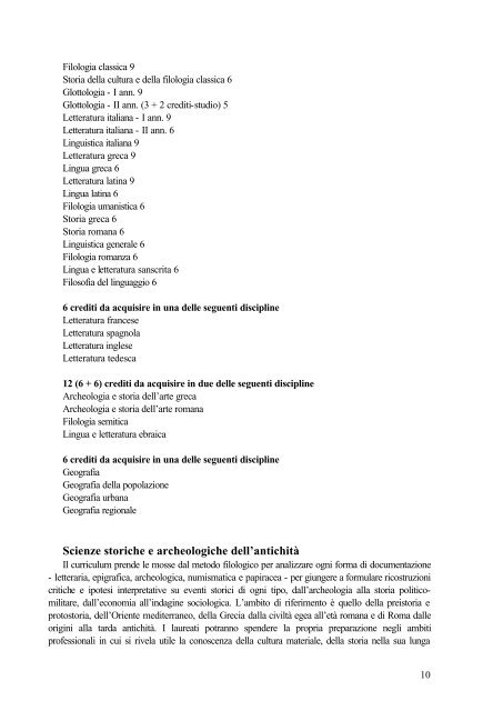 guida ai corsi triennali 03-04.pdf - Dipartimento di Filosofia ...